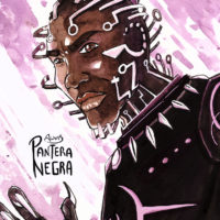 Pantera Negra – Aquarela