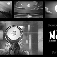 Naiá – Estudos de storyboards-2